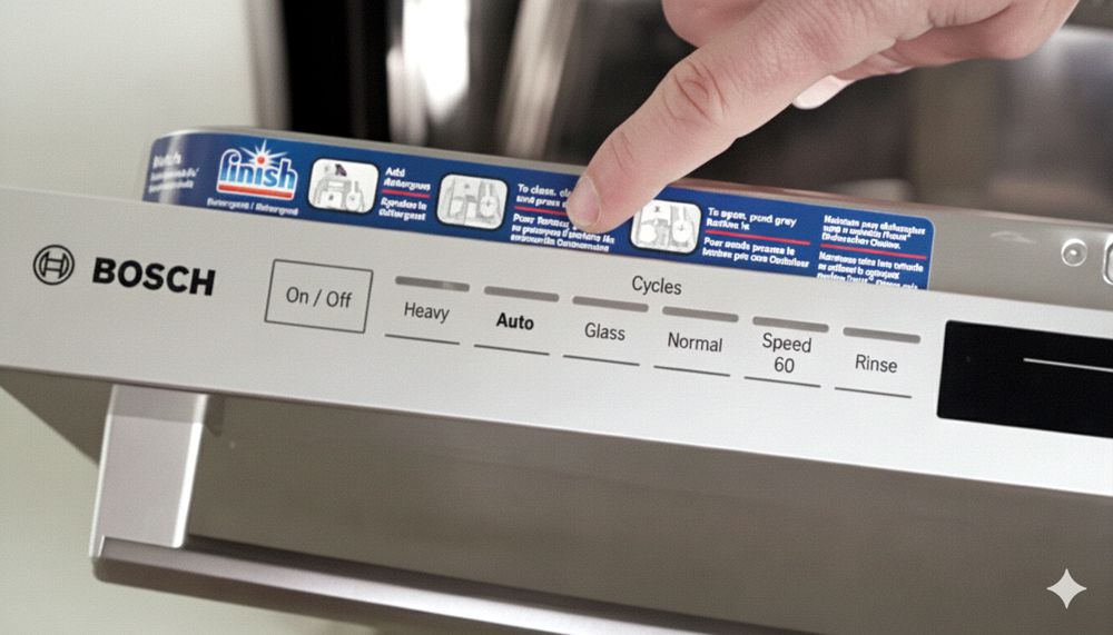 Dishwasher control panel showing cycle options like Eco, Normal, Quick, Heavy, and Delicate (Image: Bosch)