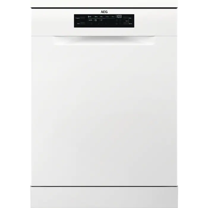 AEG FFB64627ZW SatelliteClean Freestanding Dishwasher - White