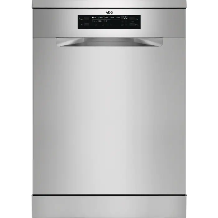 AEG FFB74917ZM Freestanding Dishwasher - Stainless Steel