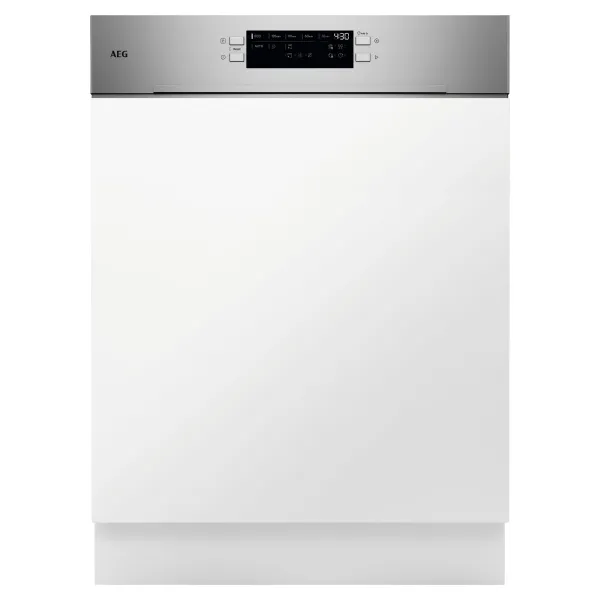 AEG GT6200B2SNM 6000 Series Semi-Integrated Dishwasher - Stainless Steel