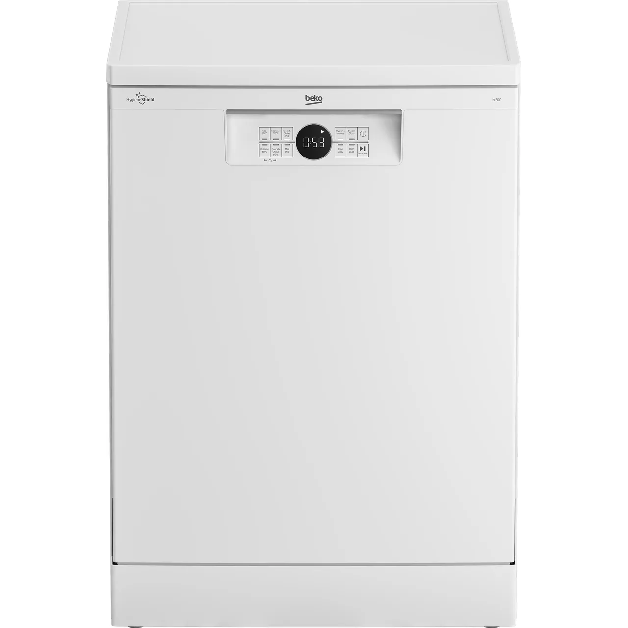 Beko BDFN26431W Freestanding Full-Size Dishwasher - White