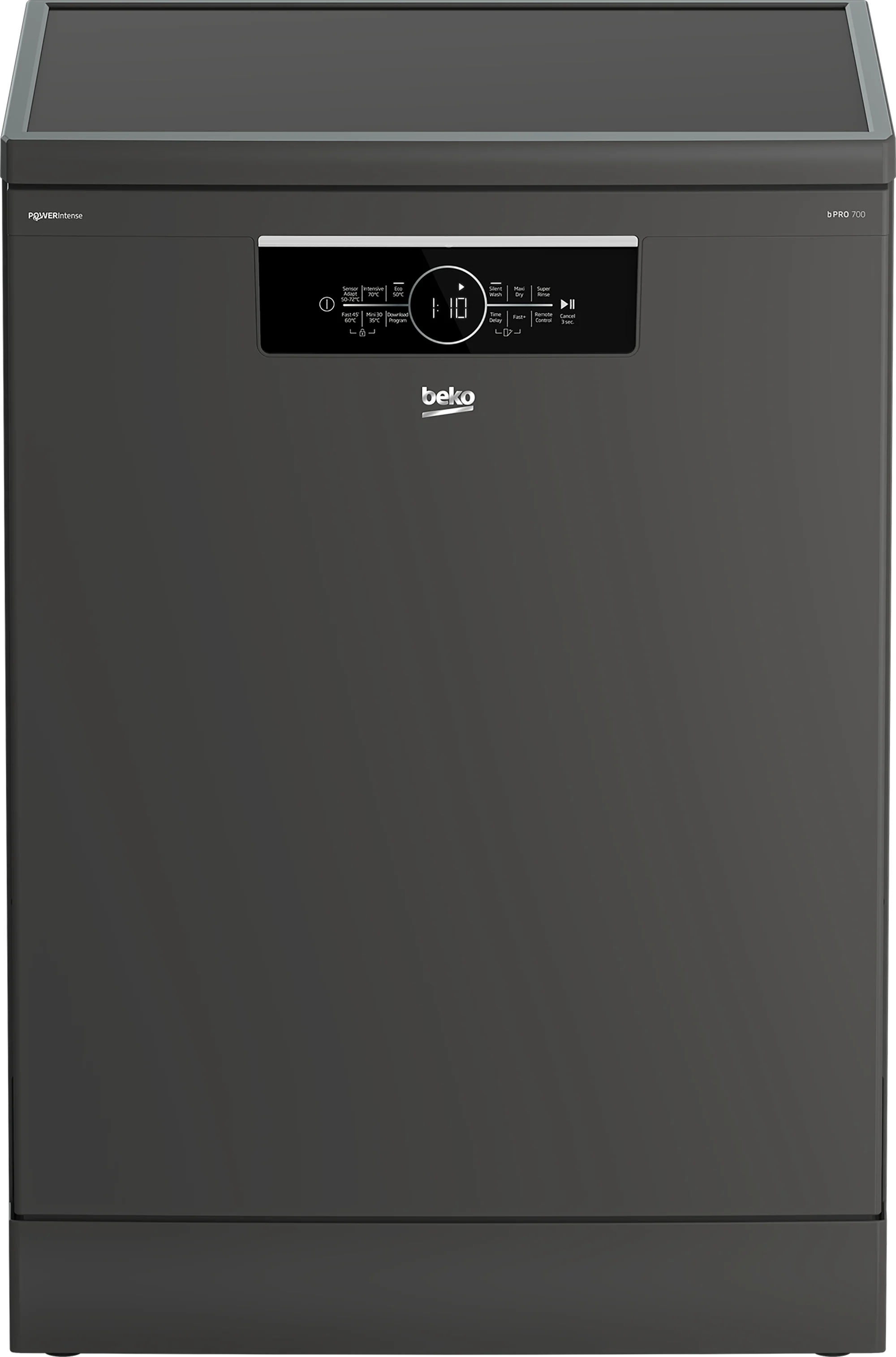 Beko BDFN36550PFG Full-Size Dishwasher - Graphite