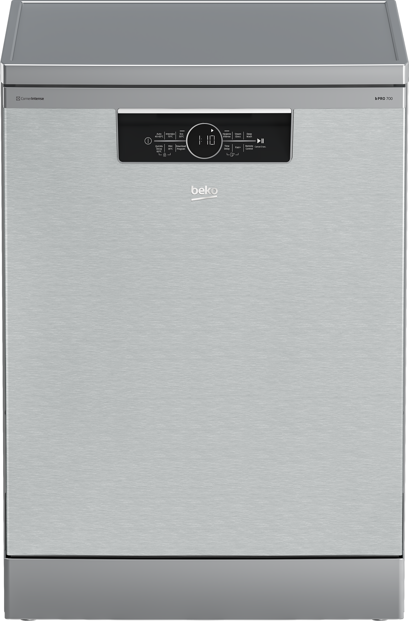 Beko BDFN36650CX Full-Size Dishwasher - Stainless Steel