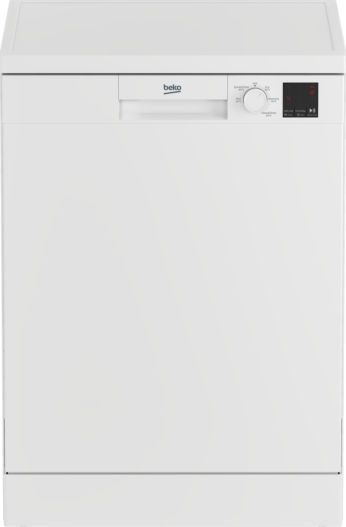 Beko DVN05C20W Freestanding Dishwasher - White