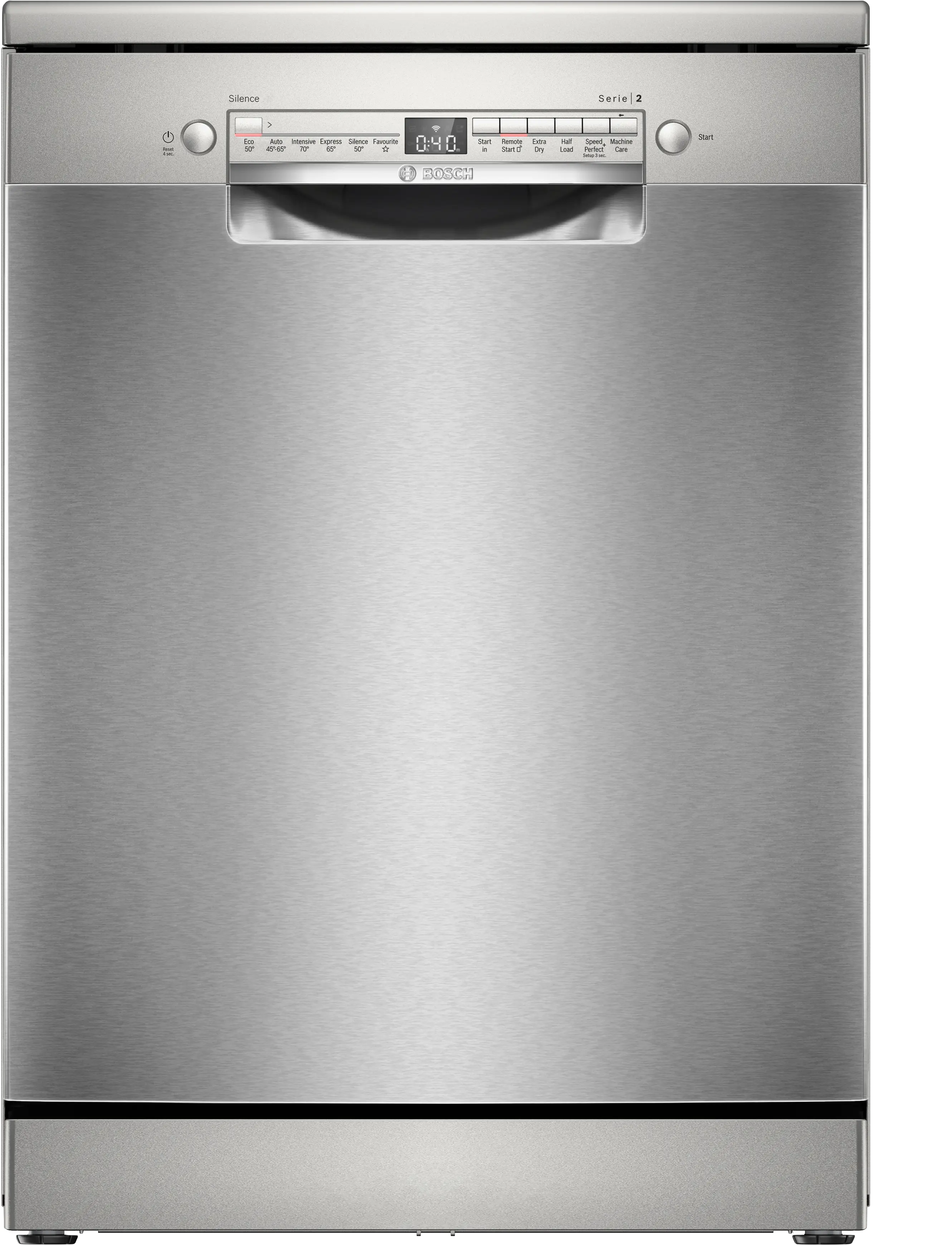 Bosch SMS2HVI67G Series 2 Freestanding Dishwasher - Silver