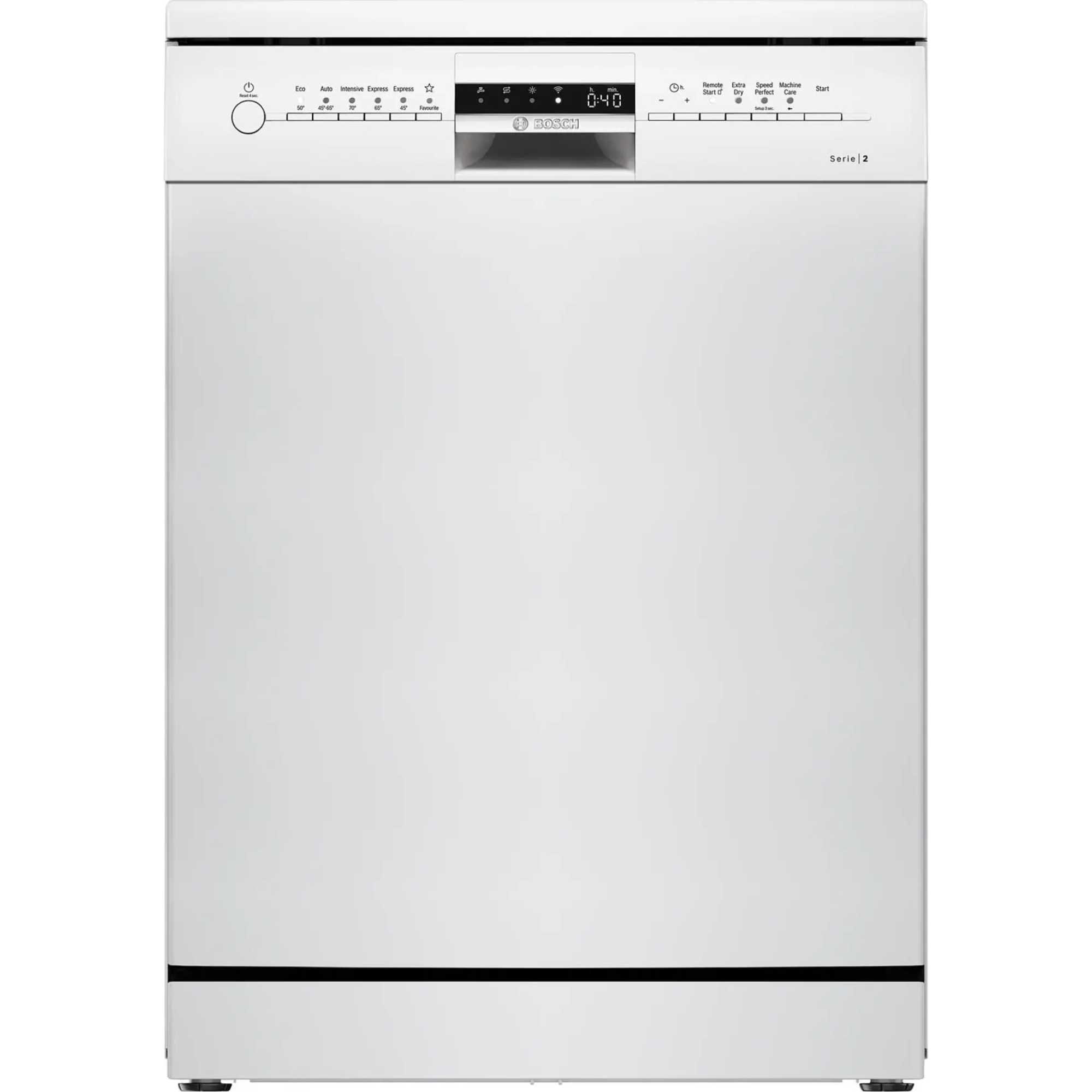 Bosch SMS2ITI67G Series 2 Freestanding Dishwasher - Brushed Steel
