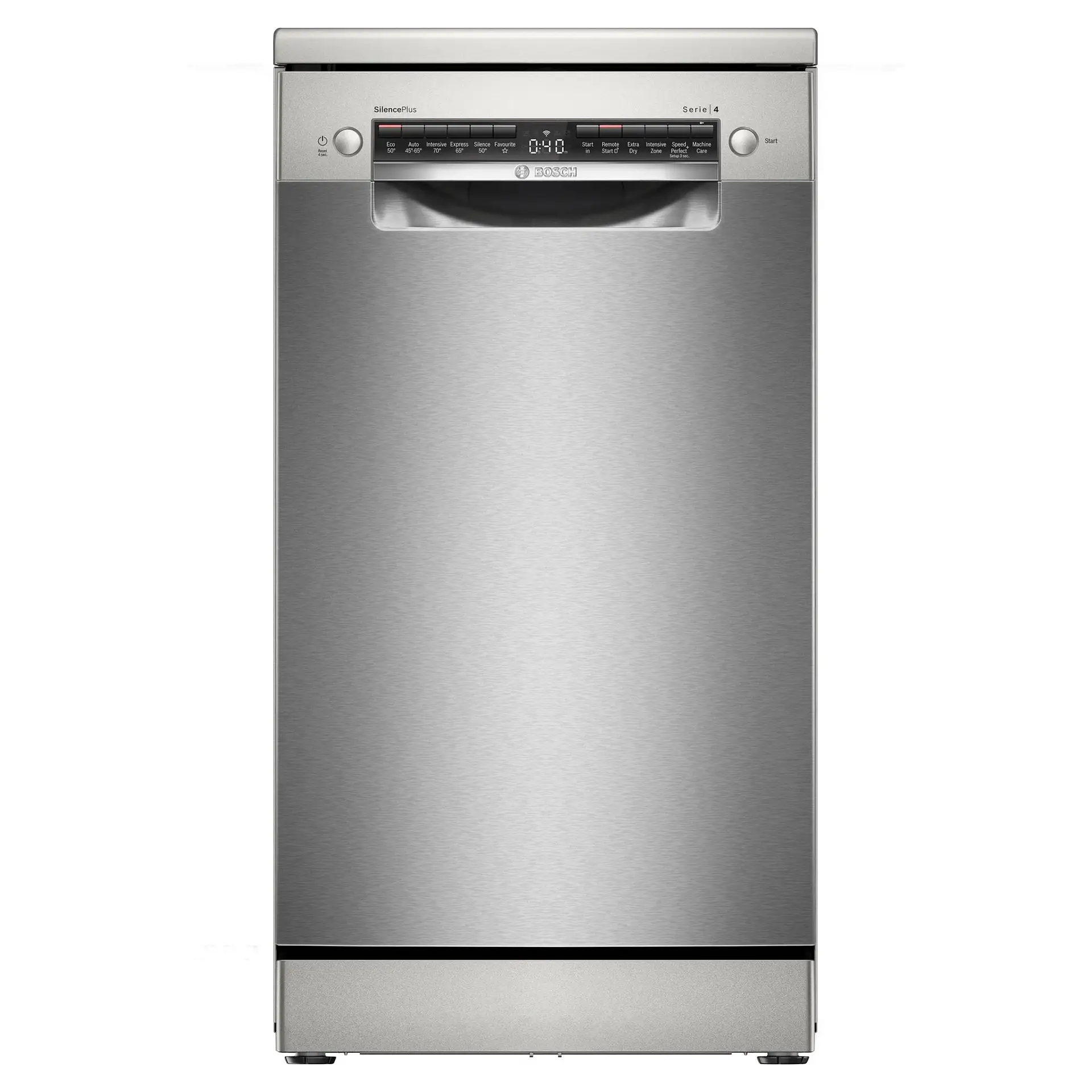 Bosch SPS4HMI14G Series 4 Freestanding Dishwasher - Silver
