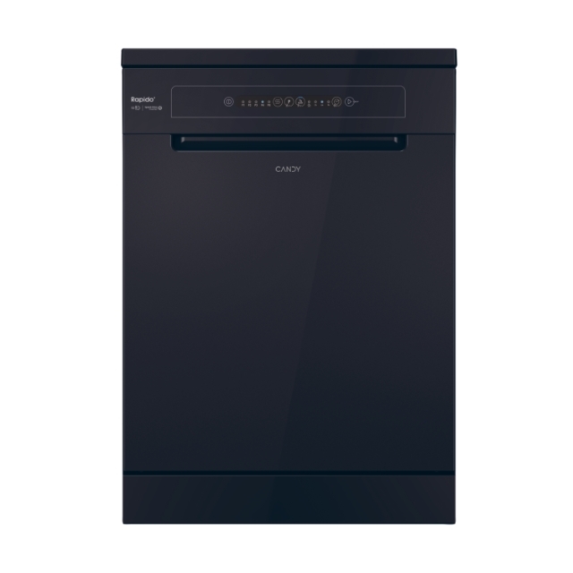 Candy CF-3C9E0B-80 Rapidò Freestanding Dishwasher - Black