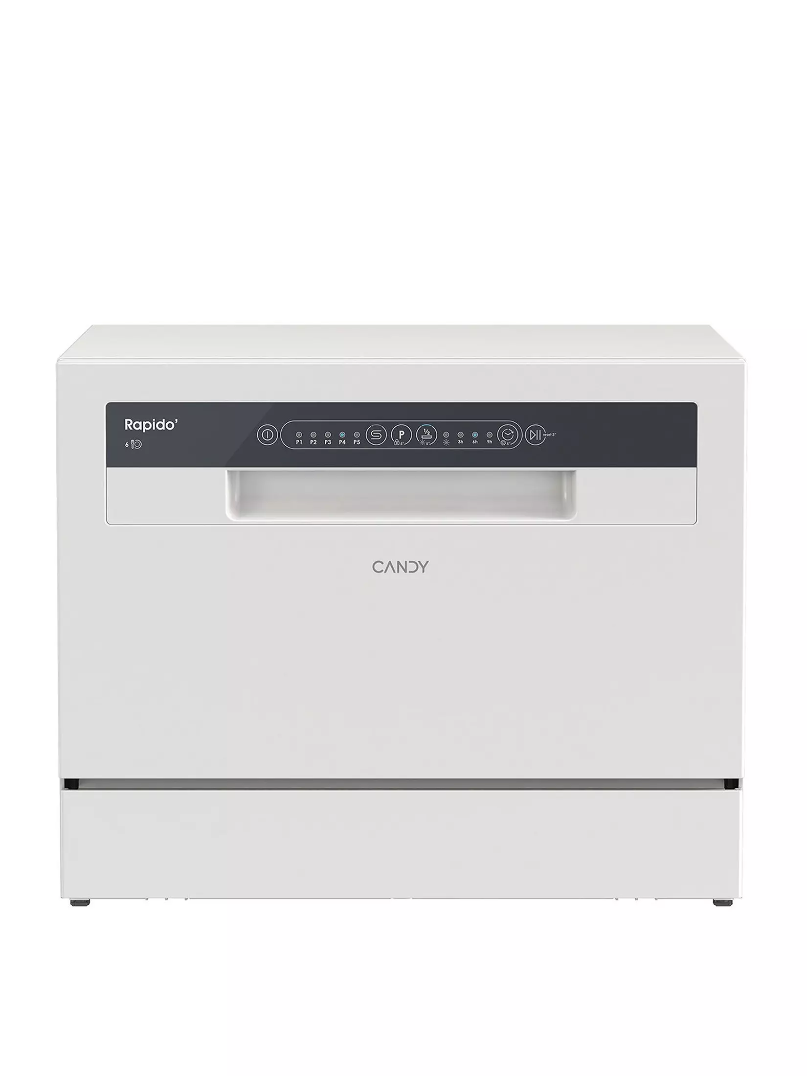 Candy CP-6E51LW-80 Tabletop Dishwasher - White