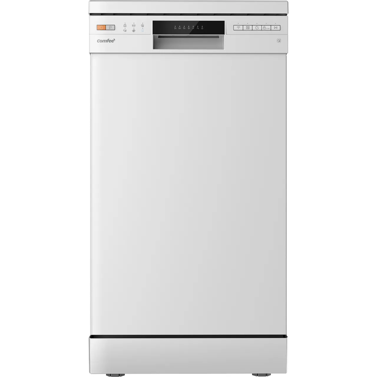 Comfee CDWEF1034BW-UK Freestanding Slimline Dishwasher - White