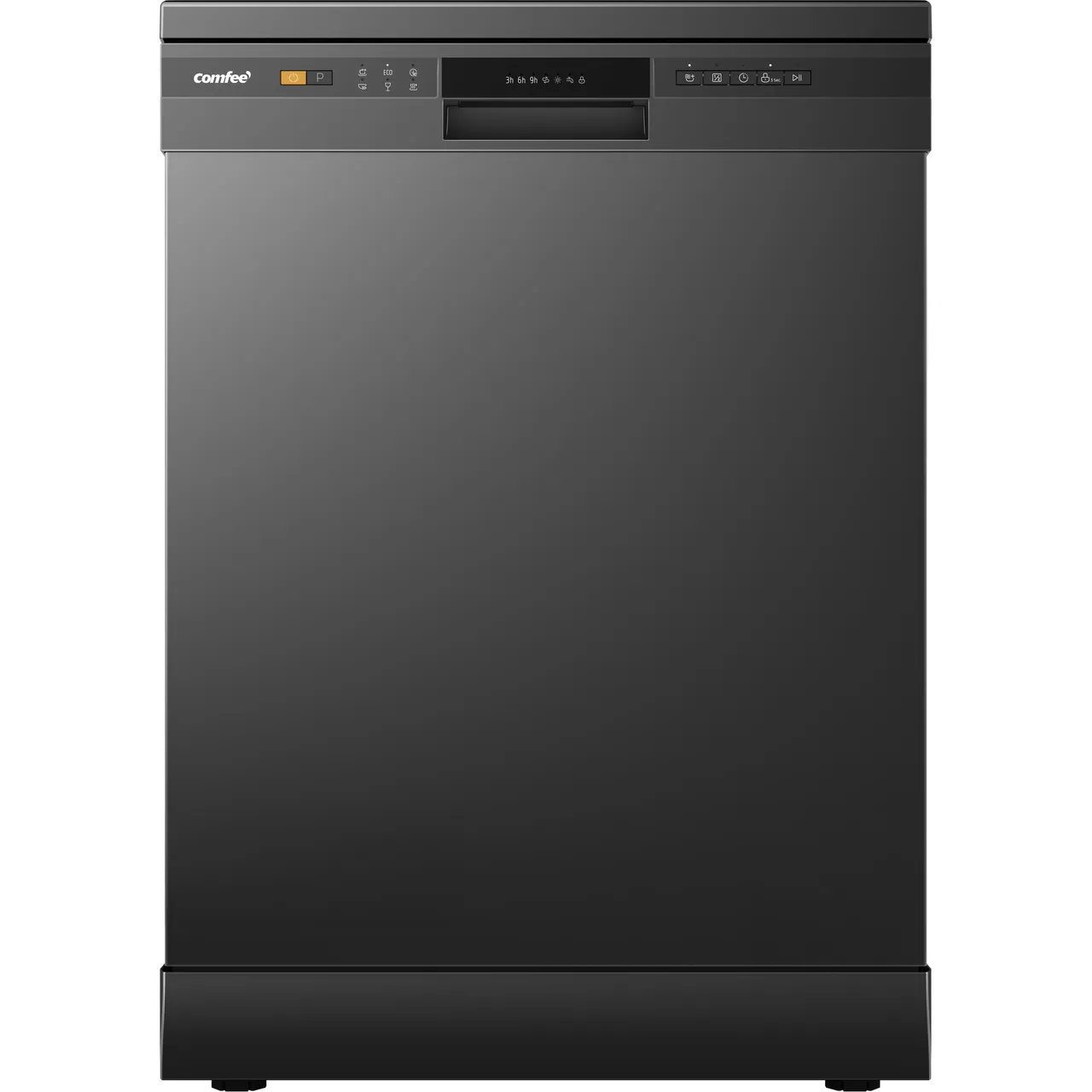 Comfee CDWPF1201PB-UK Freestanding Full-Size Dishwasher - Black