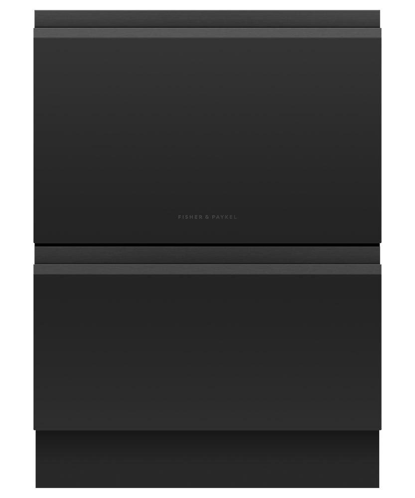 Fisher & Paykel DD60D4HZB9 Series 9 Contemporary Double DishDrawer Dishwasher - Black
