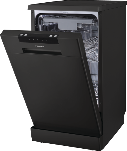 Hisense HS523E15BUK Slimline Dishwasher - Black