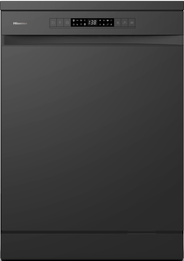 Hisense HS622E90BUK Freestanding Dishwasher - Black