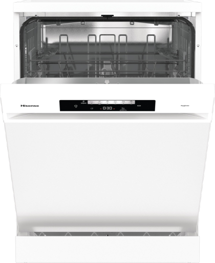 Hisense HS642D90WUK Full-Size Freestanding Dishwasher - White