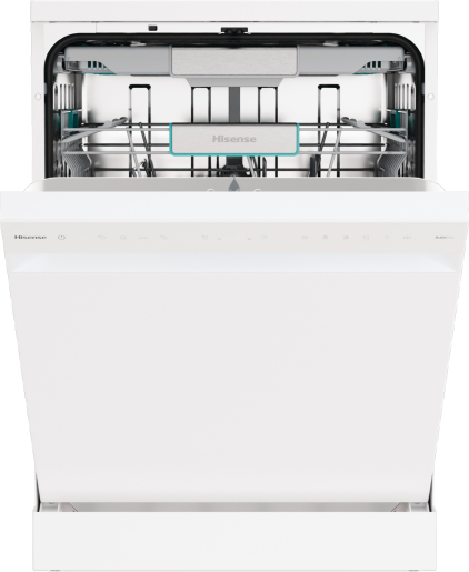 Hisense HS673A90WUK Freestanding Dishwasher - White