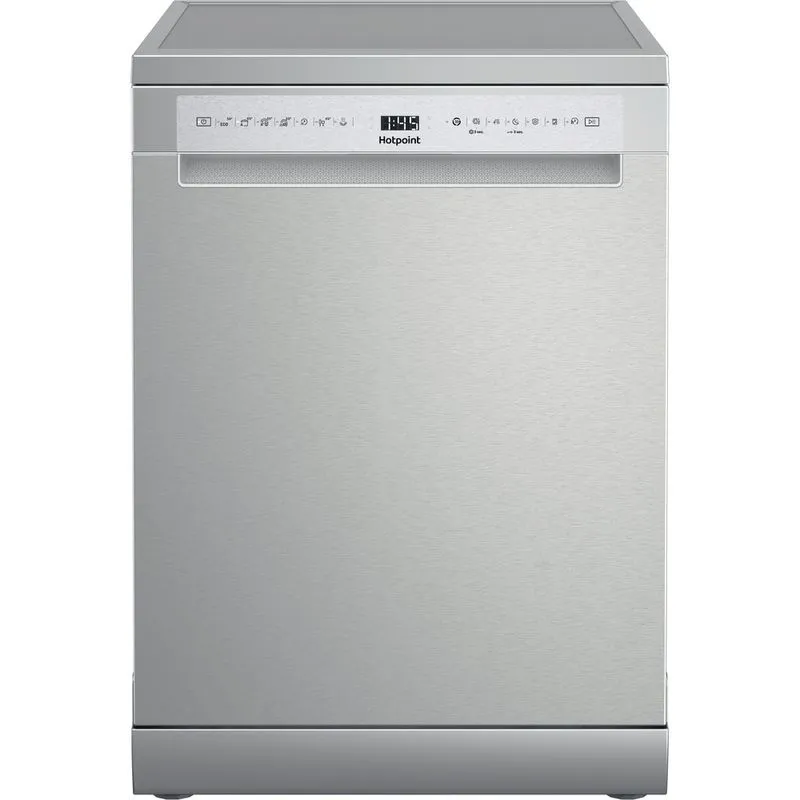 Hotpoint H7F HS51 X UK Freestanding Dishwasher - Silver