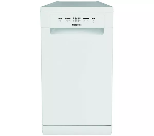 Hotpoint HP2FD10CS90WUK Freestanding Slimline Dishwasher - White