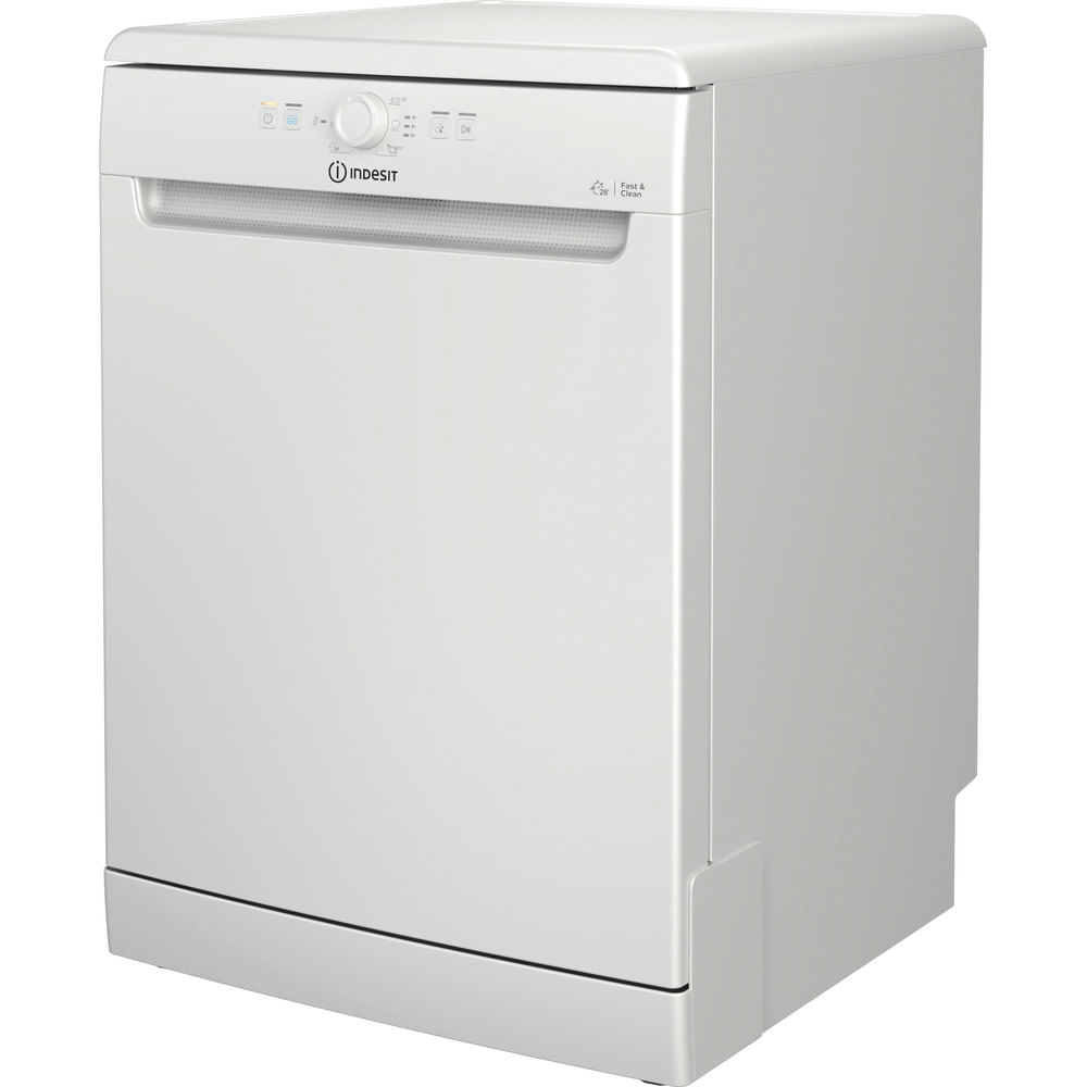 Indesit D2F HK26 UK Freestanding Dishwasher - White