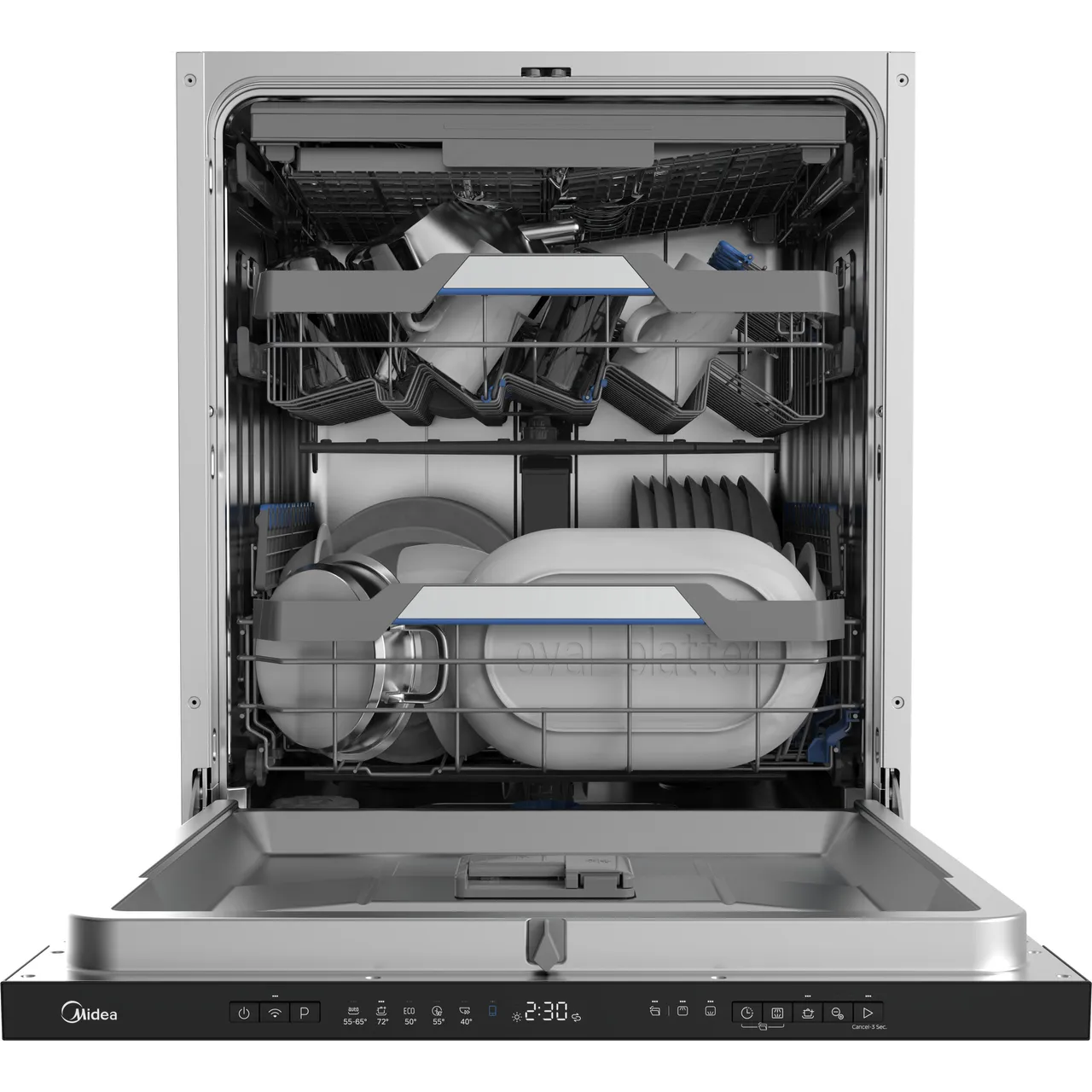 Midea MDWEB1403M(B)-WG-UK Integrated Dishwasher