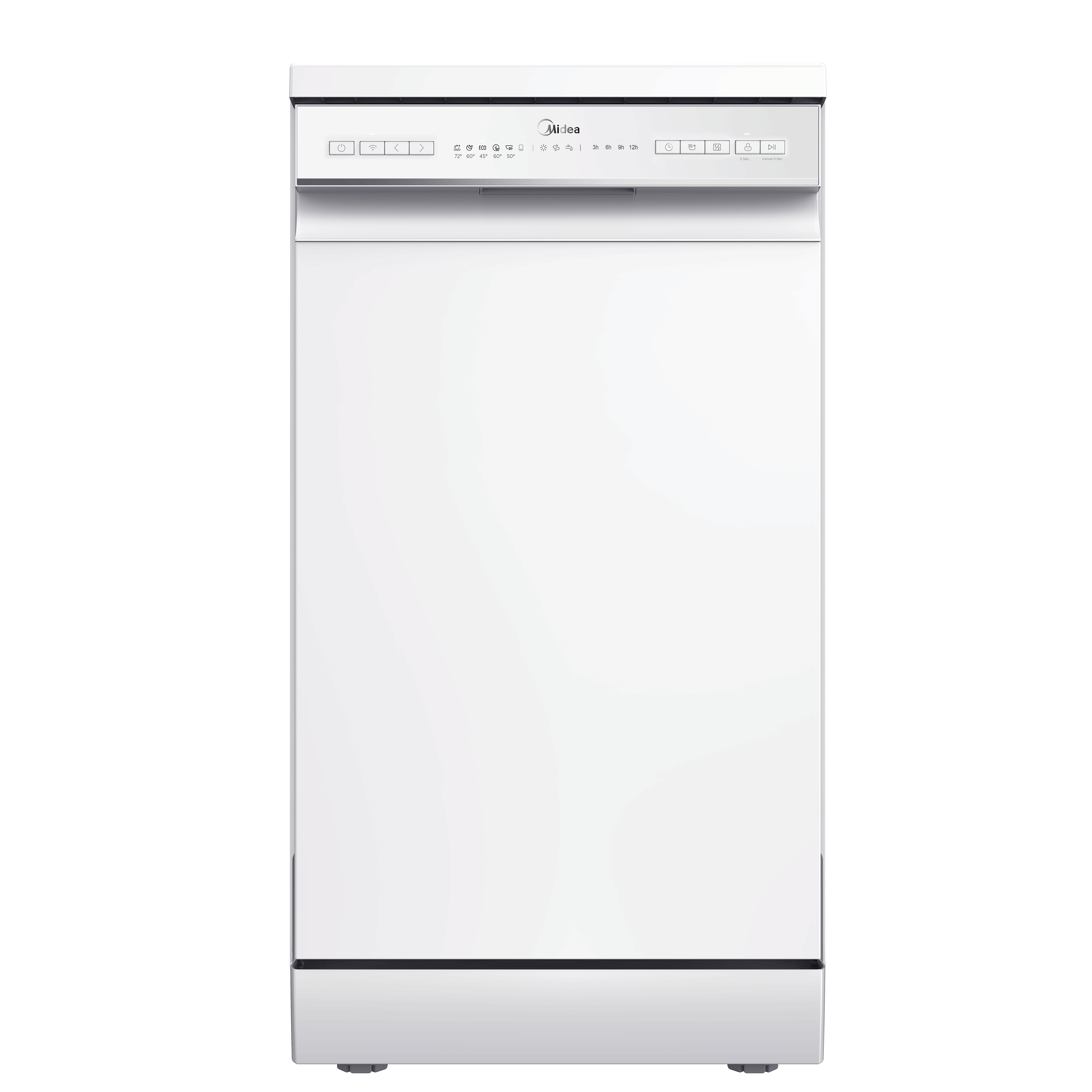 Midea MDWEF1034C(W)-WG-UK Slimline Dishwasher - White