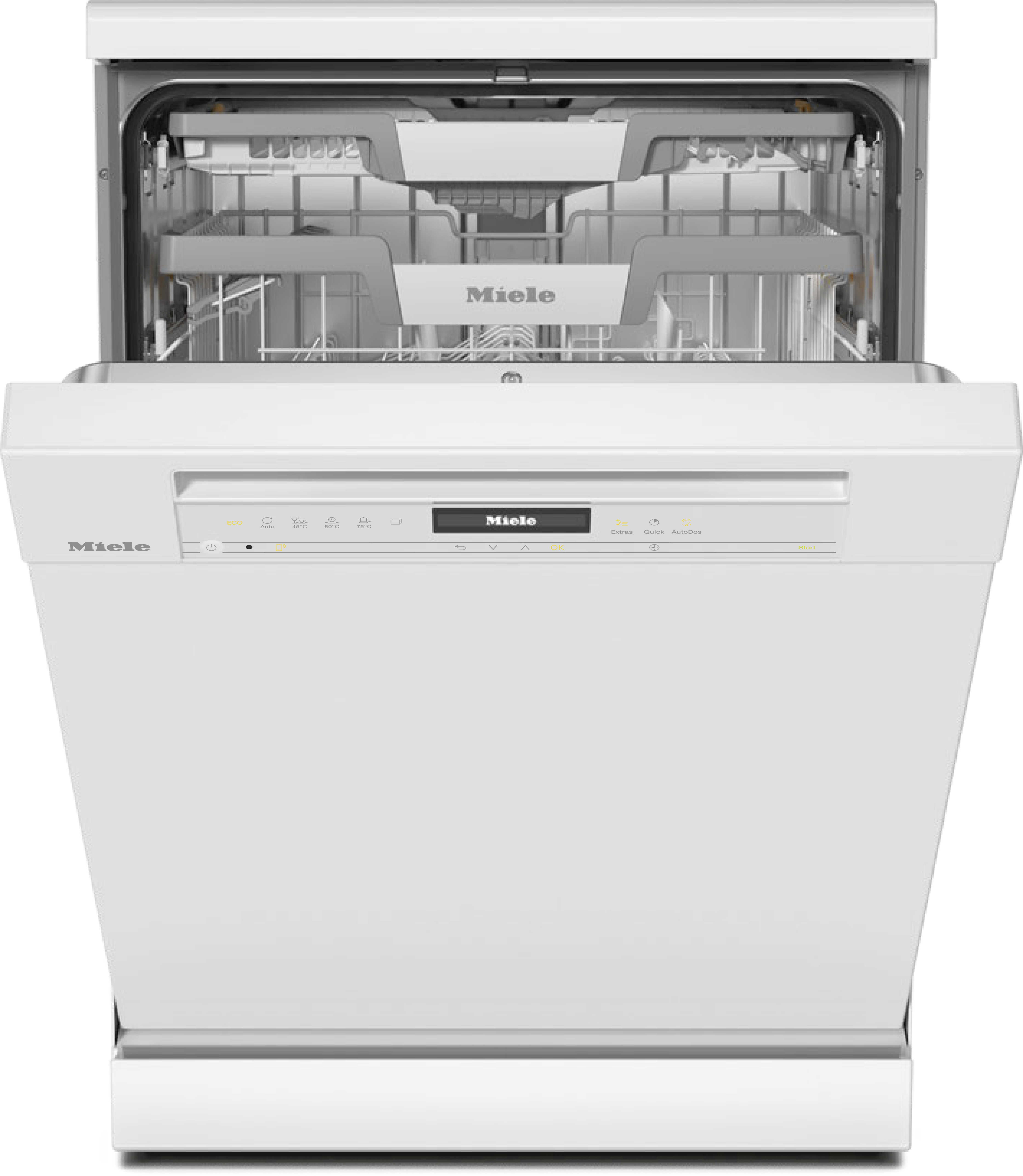Miele G7600 SC AutoDos Freestanding Dishwasher - Brilliant White