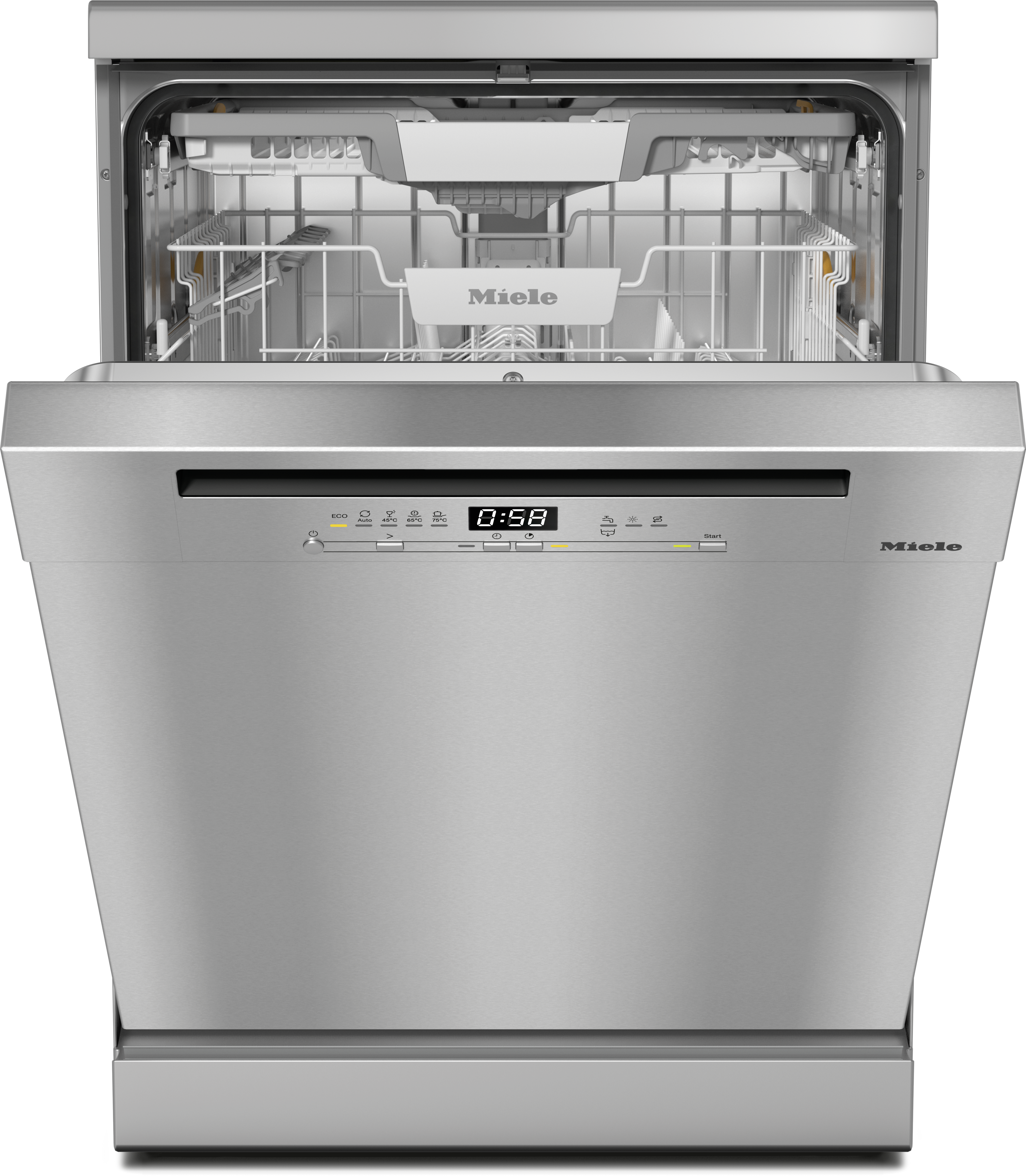 Miele G5811SCCLST Freestanding Dishwasher - CleanSteel