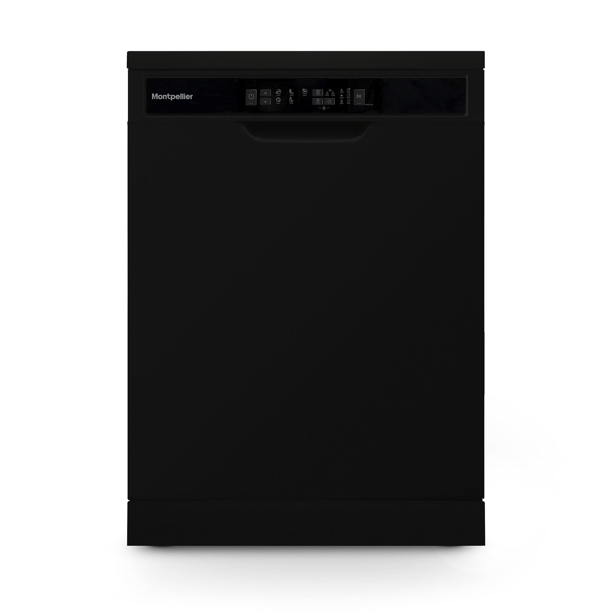 Montpellier MDWD1354K Freestanding Dishwasher - Black
