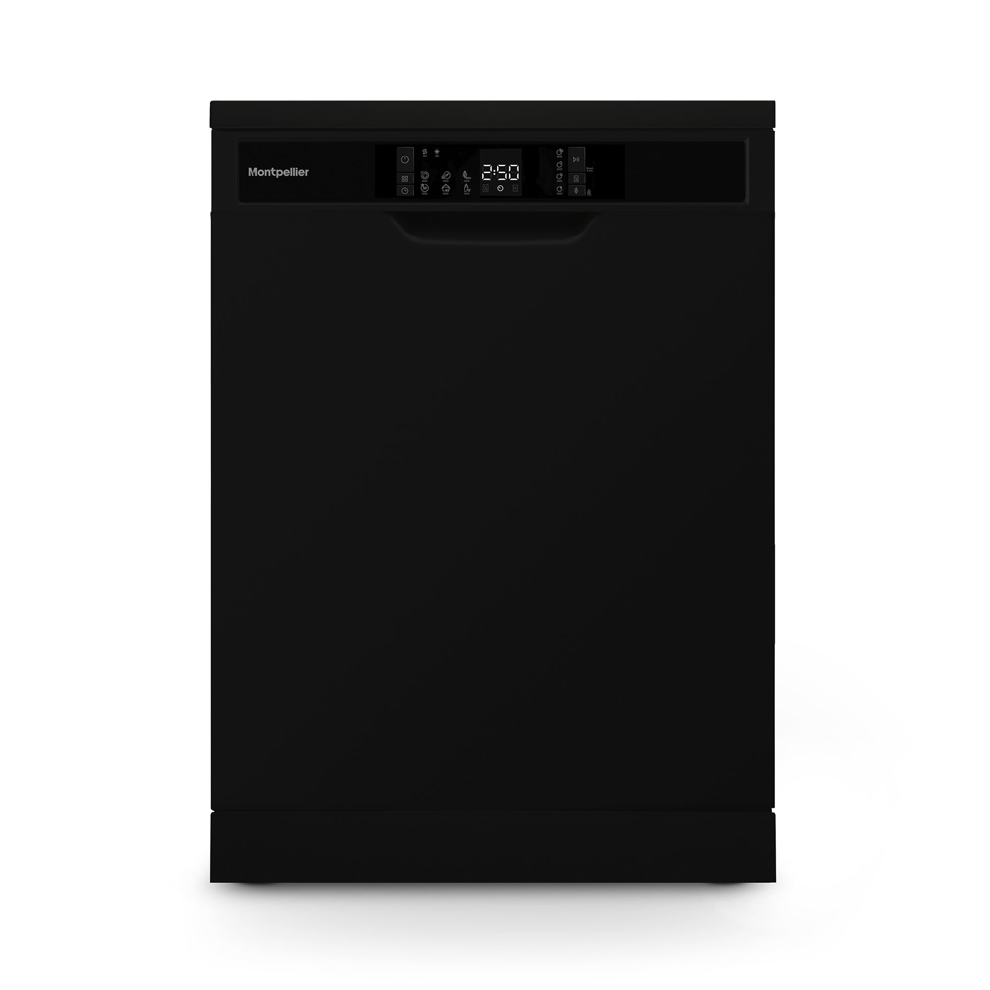 Montpellier MDWD1464K Freestanding Dishwasher - Black