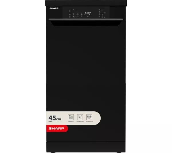 Sharp QW-NS1EF49E0B-EN Slimline Dishwasher