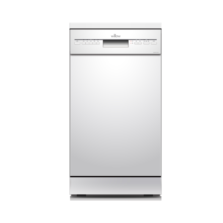 Willow WDW1045W Slimline Freestanding Dishwasher - White